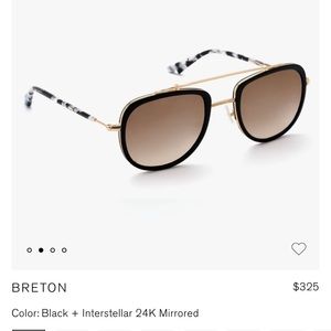 KREWE Breton Black + Interstellar 24k mirrored